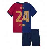 Dječji Nogometni Dres Barcelona Eric Garcia #24 Domaci 2024-25 Kratak Rukav (+ Kratke hlače)